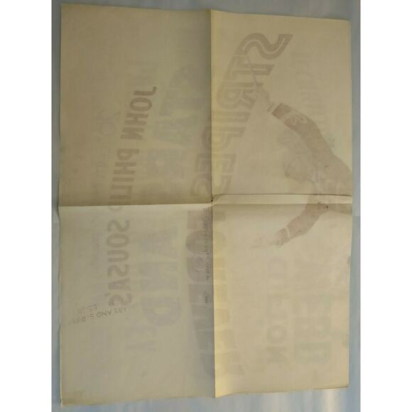 Stars And Stripes Forever Movie Poster 1953 Original Vintage 41" x 27" Folded - Picture 11 of 11